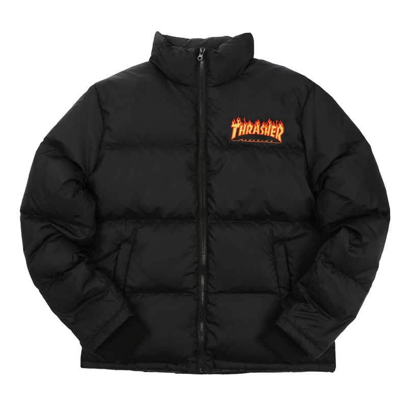 Пуховик Thrasher (черный)