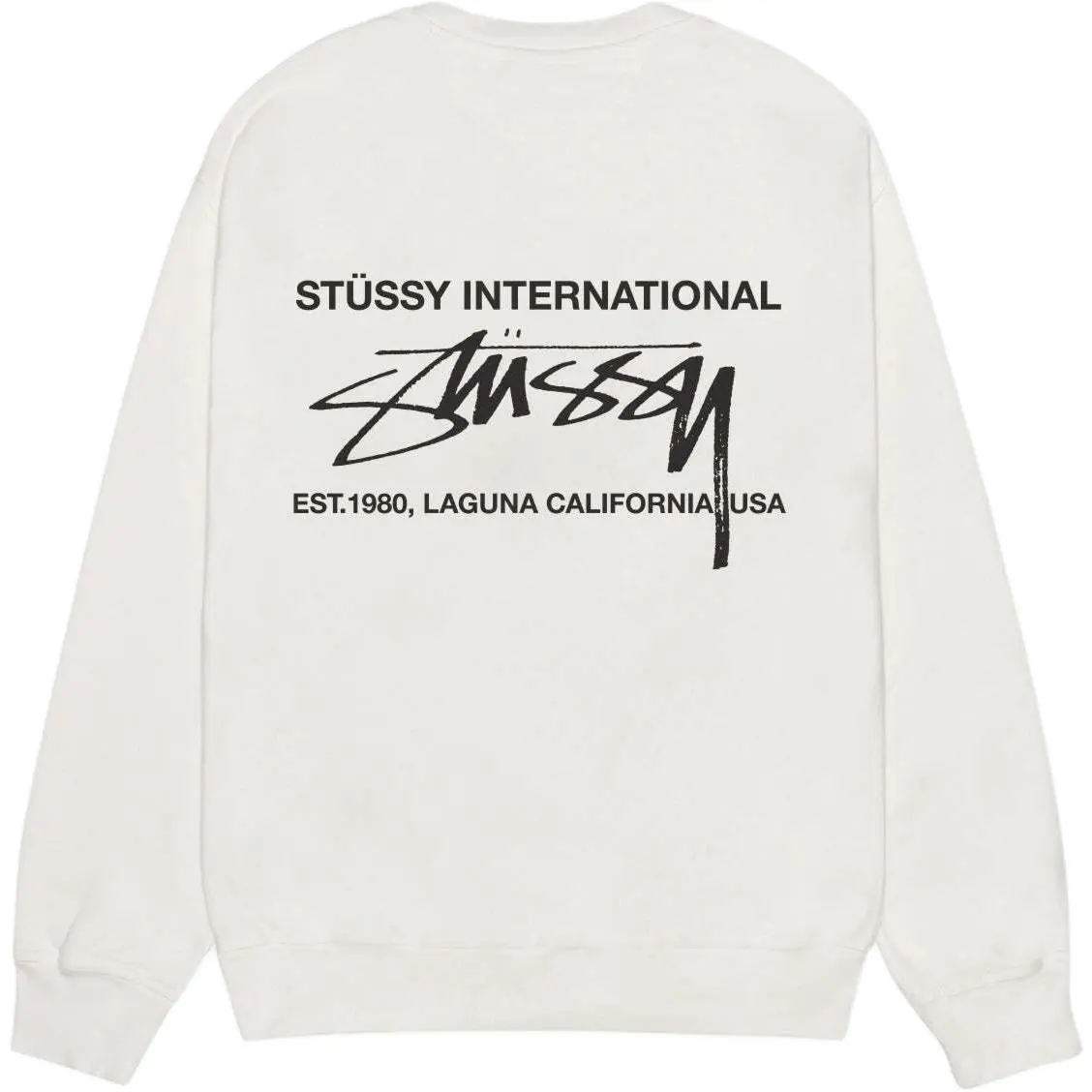 Stussy Holiday Sweatshirts Unisex Crew Neck Moderate