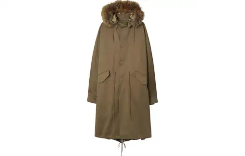 Burberry Coat Men's Mud And Sand