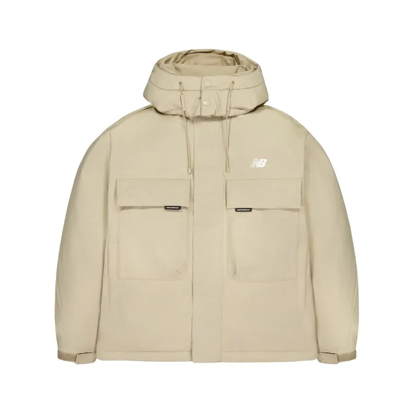 New Balance Sports Life Collection Down Jacket Men's Ecru