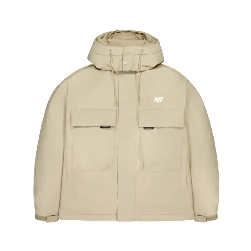New Balance Sports Life Collection Down Jacket Men's Ecru