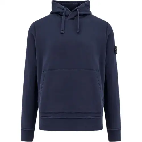 Stone Island Compass Patch Drawstring Hoodie