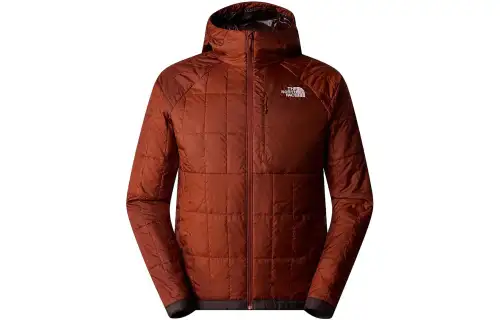 THE NORTH FACE Jackets Men's Red Brown Hooded Thickened Other