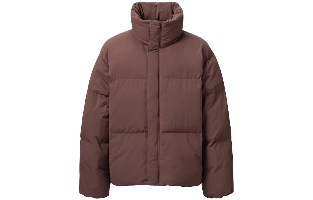 UNIQLO FW23 U Coat Puffer Jacket Unisex Brown