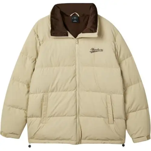 Skechers Down Jacket Unisex Irish Cream