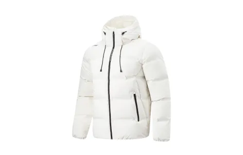 Li Ning Hot Pots Down Collection Down Jacket Men's Ivory