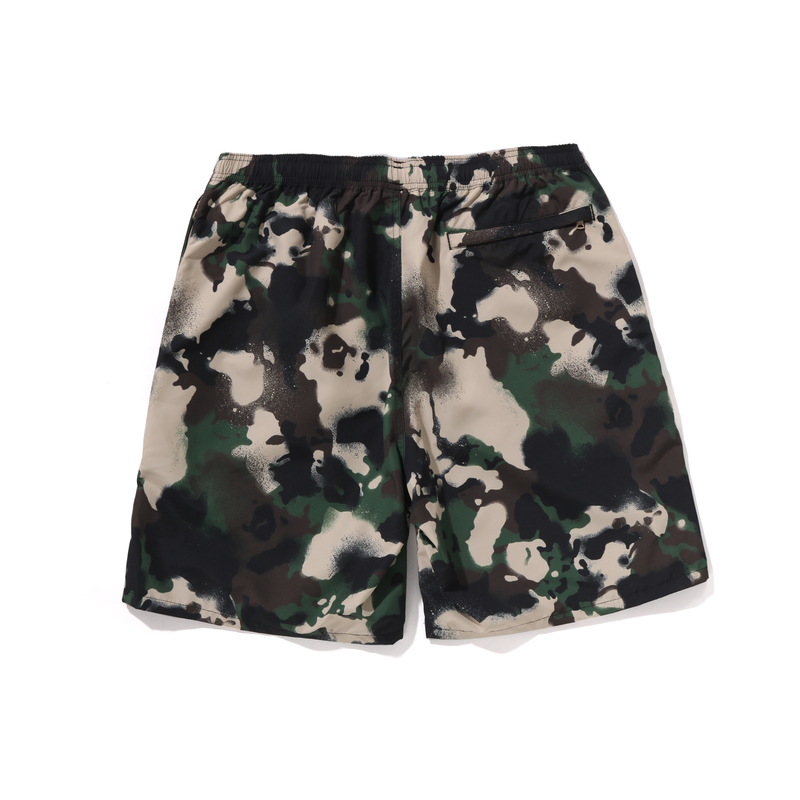 Мужские шорты A BATHING APE Camo (зеленые) — фото 2