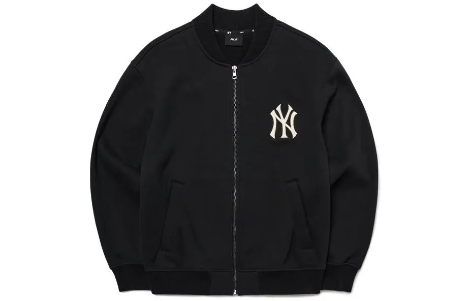 MLB SS22 Baseball Jacket Unisex Black