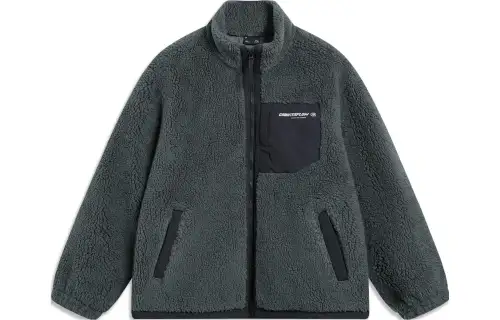 Li Ning Puffer Jacket Unisex Slate Gray