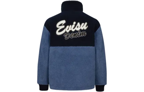 EVISU Jackets Men's Multicolor Stand Collar Moderate Reversible