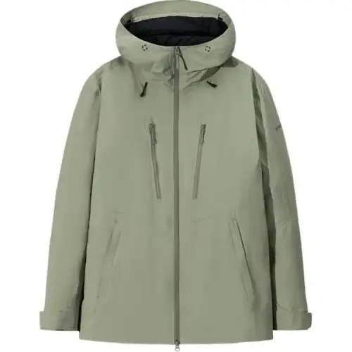 Anta Down Jacket Men's Green Bead/Basic Black