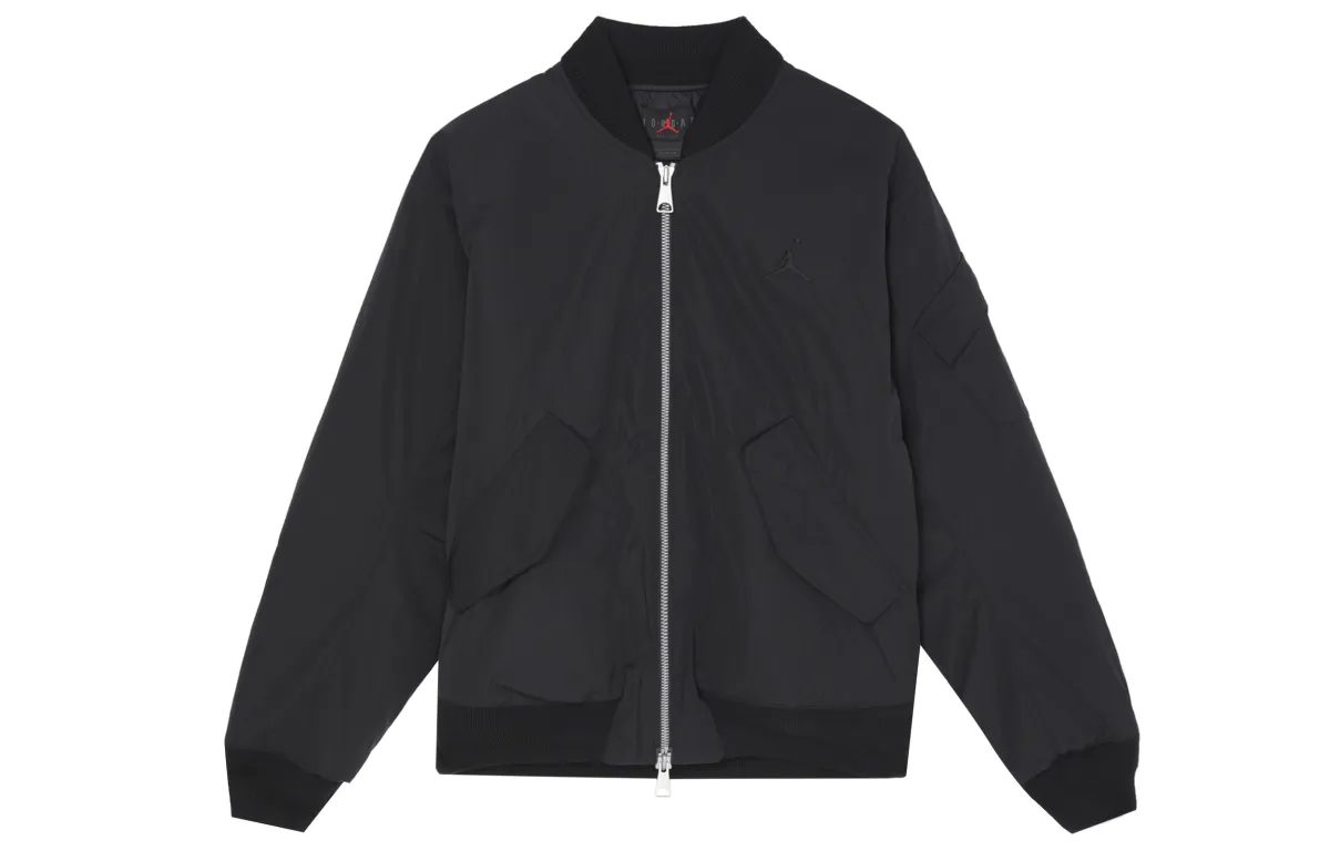 Jordan Puffer Jackets Men's Black Moderate