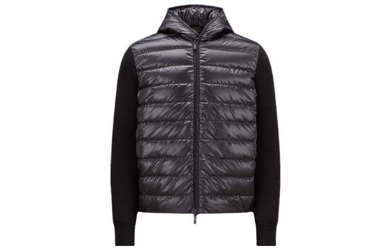 Мужская куртка Moncler CARDIGAN (черная)