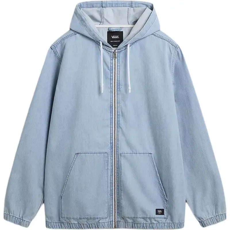 Vans Denim Jackets Men's Blue Hooded Moderate Other