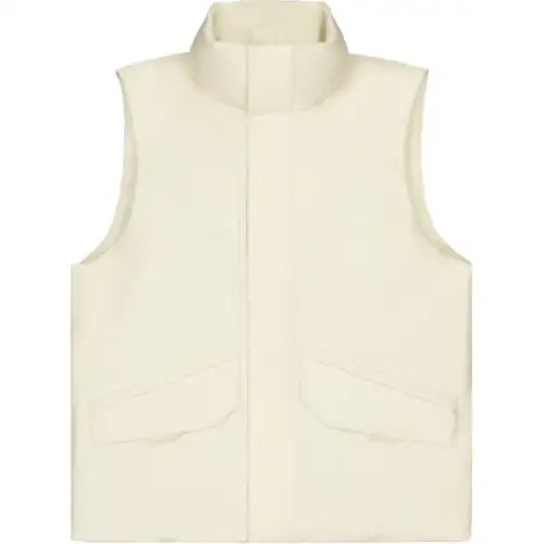 New Balance NB Grey FW24 Dermiza Vest Unisex Light Umber