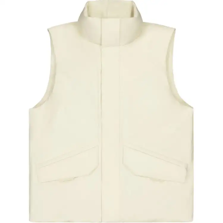 New Balance NB Grey FW24 Dermiza Vest Unisex Light Umber