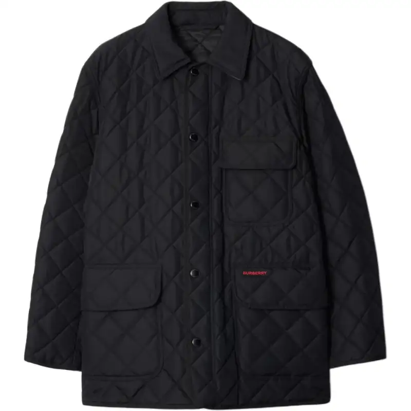 Burberry Jackets & Coats Men's Black