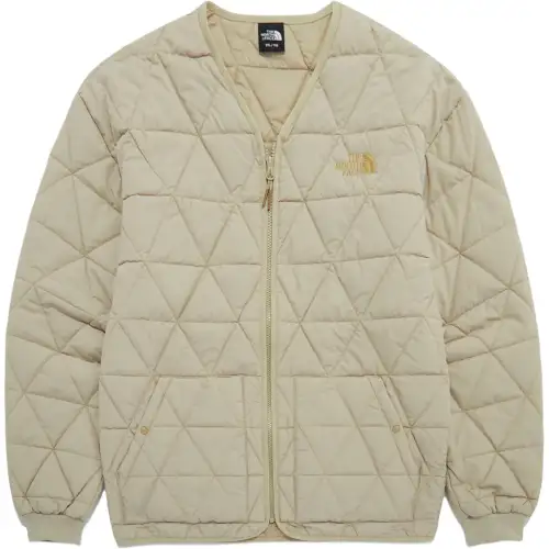 THE NORTH FACE Puffer Jacket Men's Light Beige
