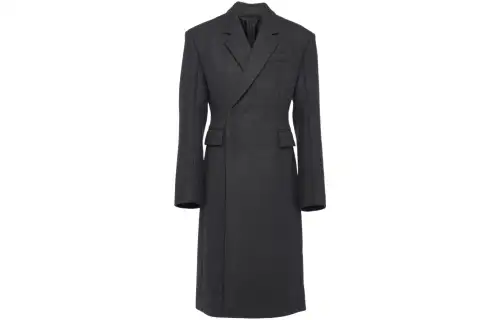 【Previous Season】tailored concealed-fastening coat