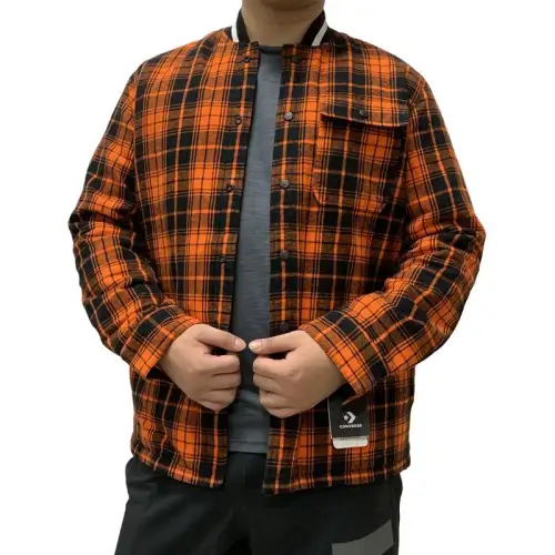 Converse Quilted Jackets & Coats Men's Orange