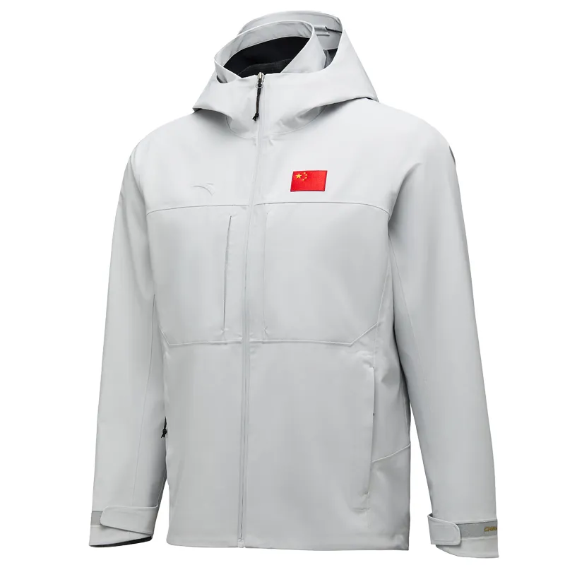 Anta Waterproof, Windproof, And Breathable Outdoor Windbreaker Jacket Unisex