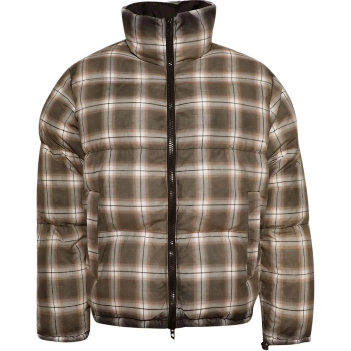 Diesel check-print jacket