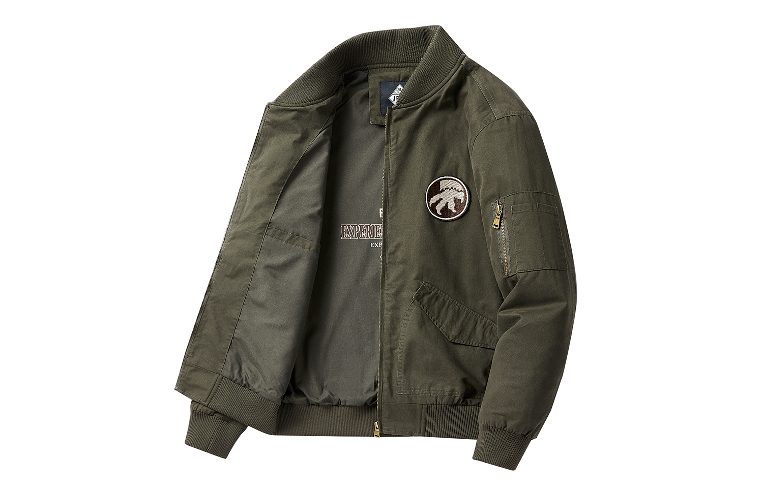 Мужская куртка JEEP SPIRIT Work Jacket (оливковая)