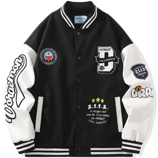 DoraemonA Baseball Jacket Unisex