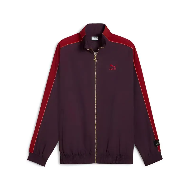 PUMA PLAY LOUD T7 Jackets & Coats Unisex Dark Red