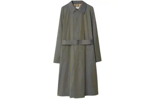 Burberry Coats Men's Iron Lapel Moderate Straight Fit
