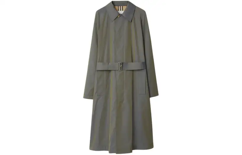 Burberry Coats Men's Iron Lapel Moderate Straight Fit