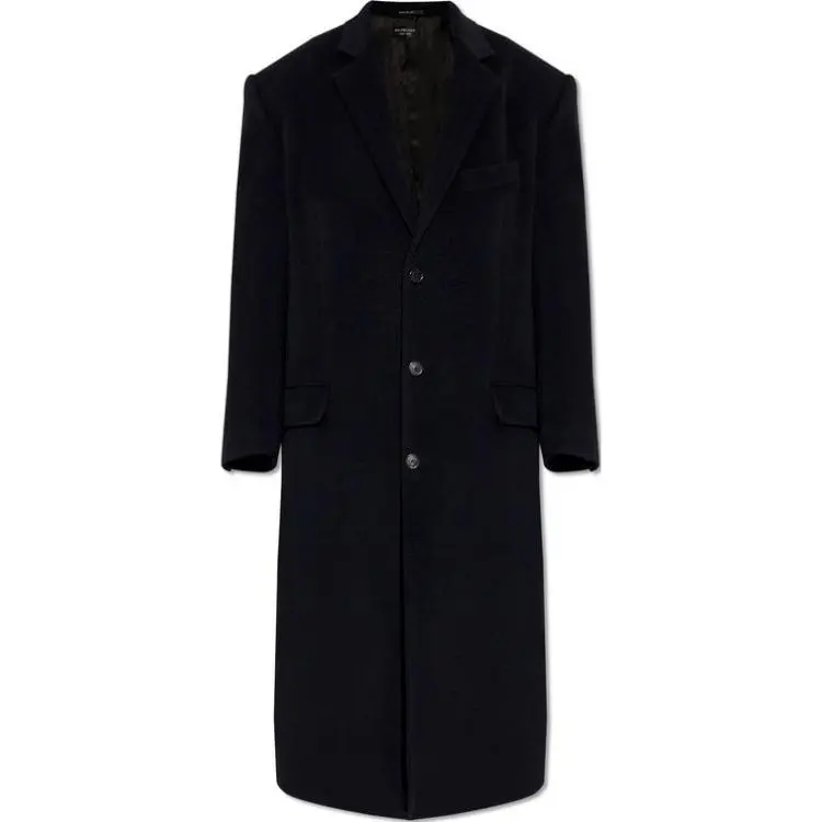 Balenciaga Collared Button-Up Coat