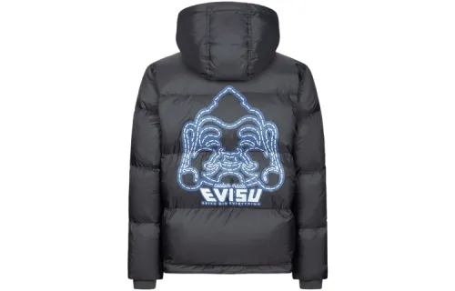 EVISU Down Jacket Men's Dark Gray