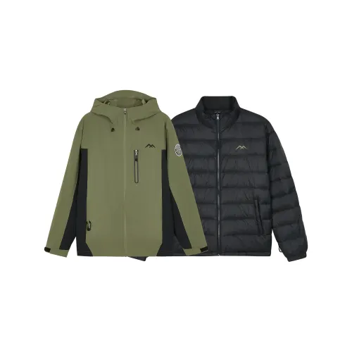 Skechers Windbreaker Jacket Men's Kara Mai Green