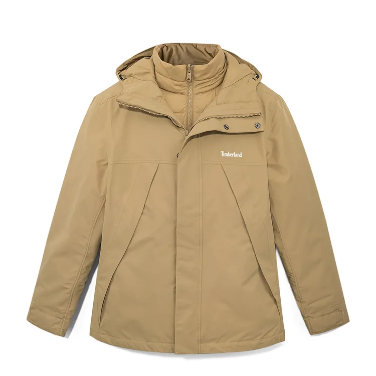 Timberland Waterproof And Windproof Windbreaker Jacket Men's British Khaki