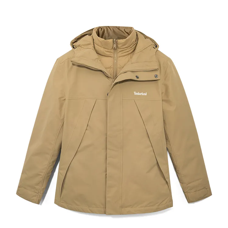 Timberland Waterproof And Windproof Windbreaker Jacket Men's British Khaki