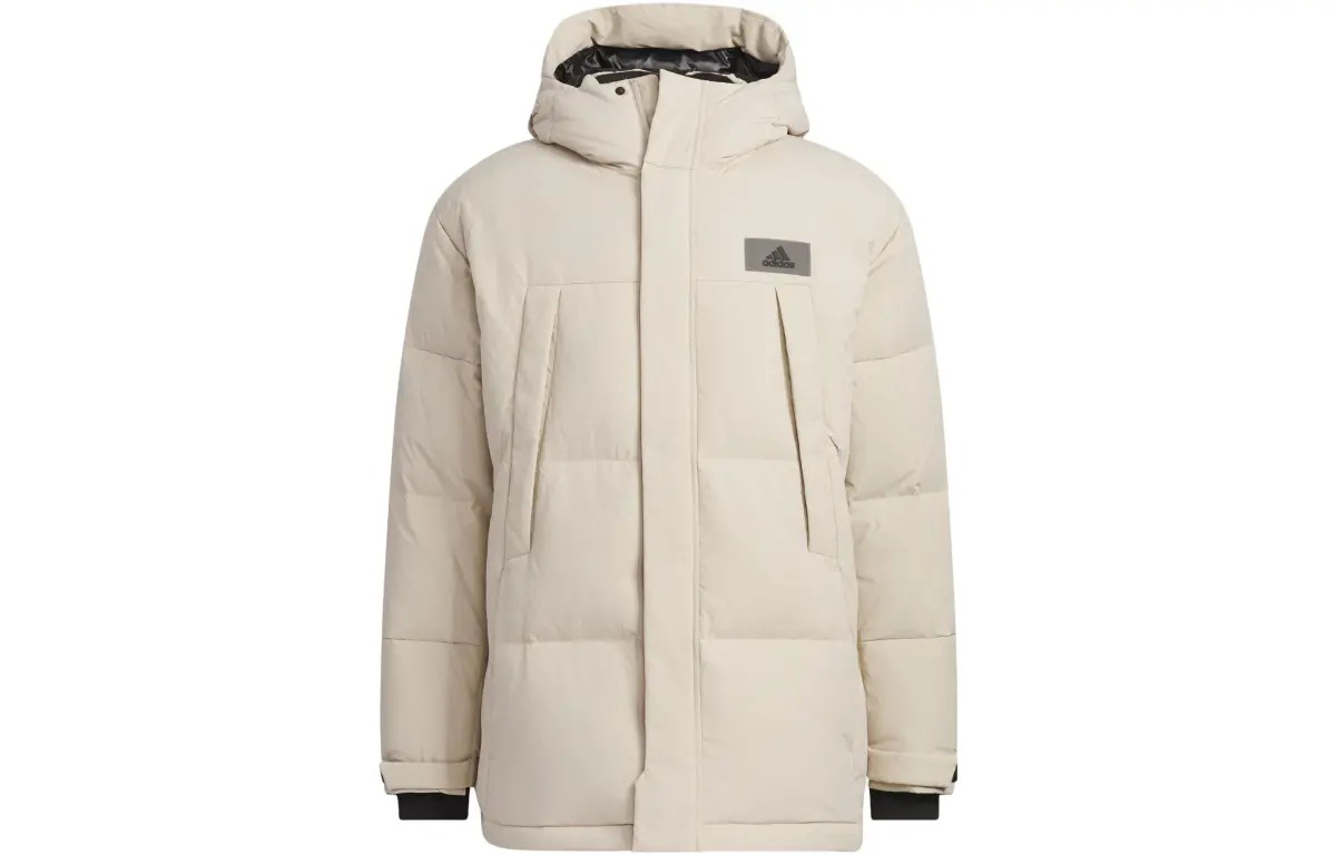 Adidas Down Jacket Men's Light Khaki/Black