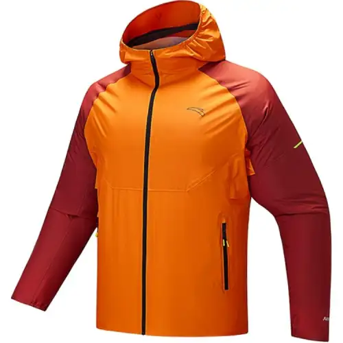 Anta Running Collection Jackets & Coats Men's Vibrant Rusty Red/Lava Orange
