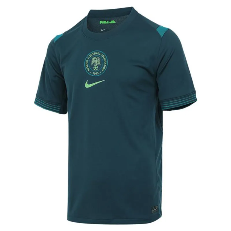 Nike Nigeria 2025 Stadium Home (Women's Team) Men's Nike Dri-FIT Soccer Replica Jersey