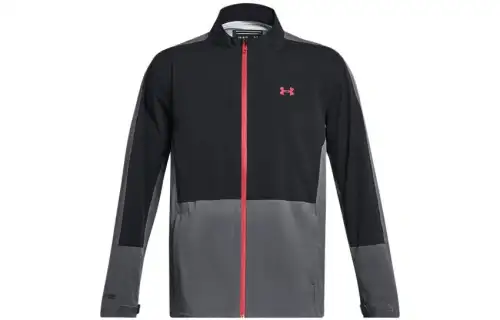Under Armour Stormproof Jackets Men's Black Stand Collar Moderate Other