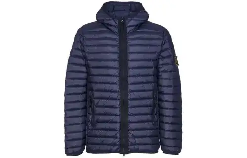 STONE ISLAND Zip Up Puffer Jacket