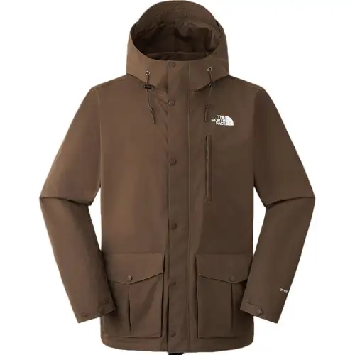 THE NORTH FACE Urban Exploration Hiking Waterproof, Windproof, And Breathable Windbreaker Jacket Men's Brown