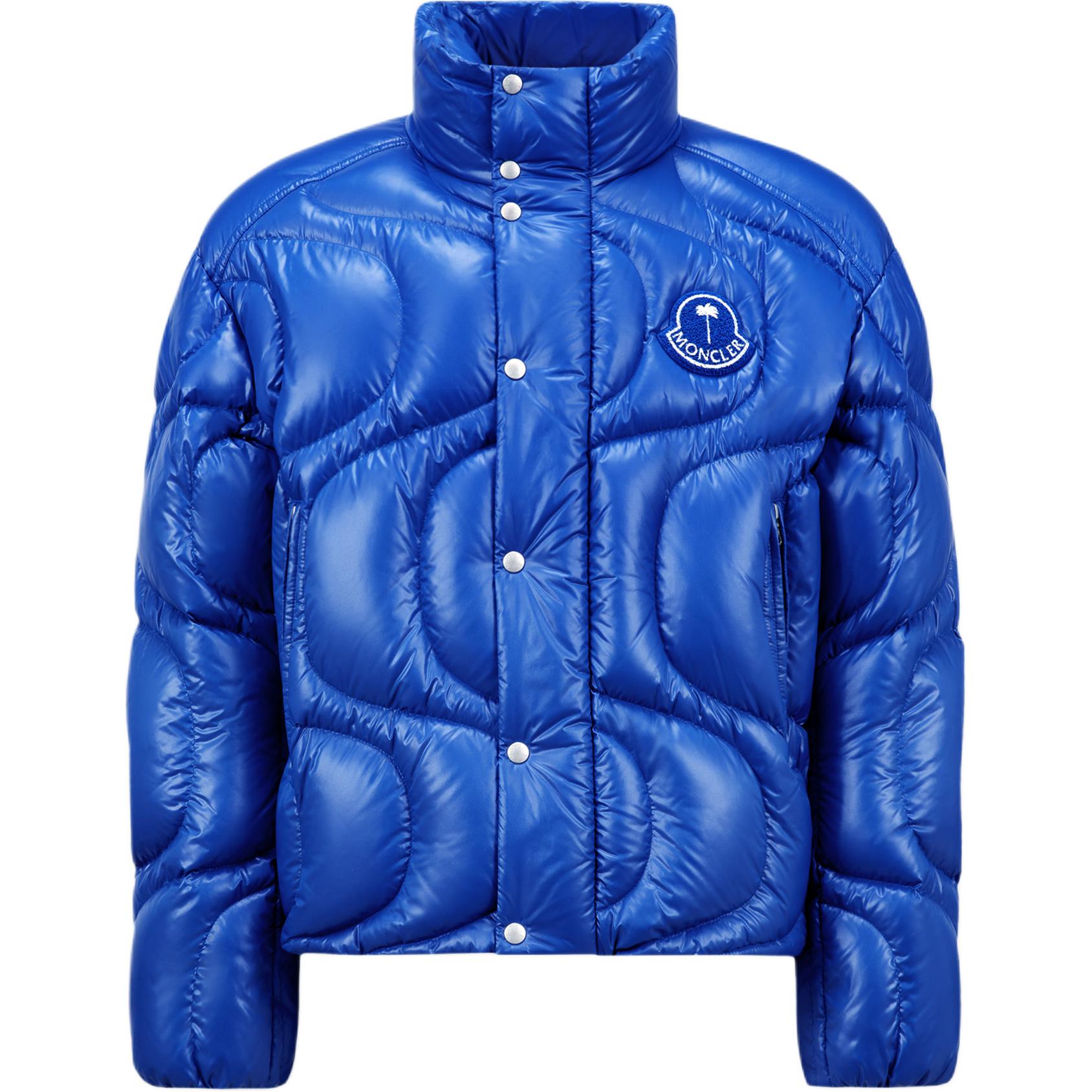 Куртка MONCLER MONCLER GENIUS × PALM ANGELS Palm Angles FW24 Haunani (белая)