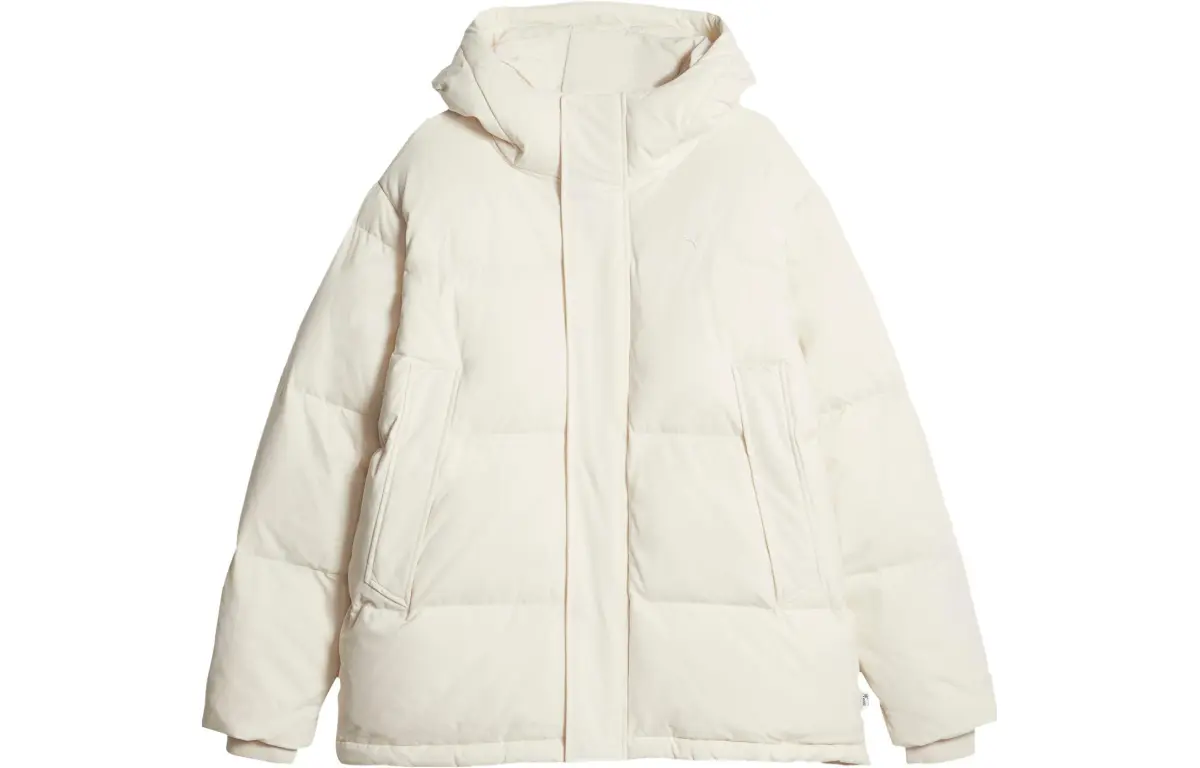 PUMA Down Jacket Unisex Snow White