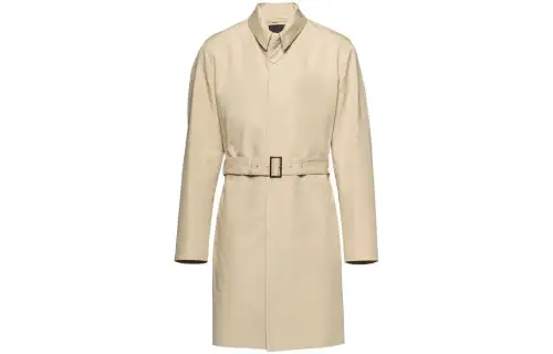 PRADA Long Sleeved Belted Coat