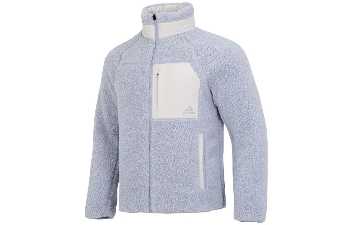 Adidas Velvet feel Coat Men's Blue