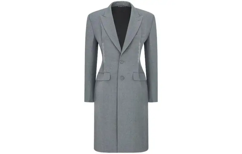 DIOR Coats Men's Gray Moderate