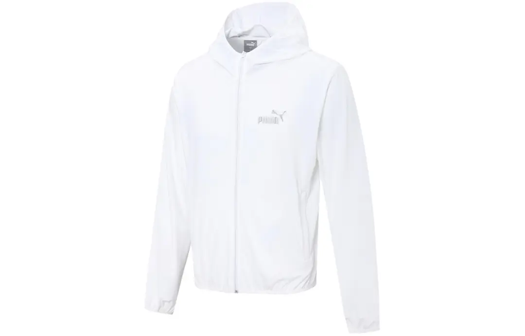 PUMA FZ Breathable Sun Protection Clothing Unisex White