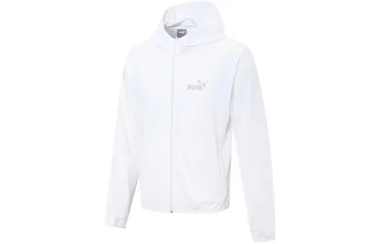 PUMA FZ Breathable Sun Protection Clothing Unisex White