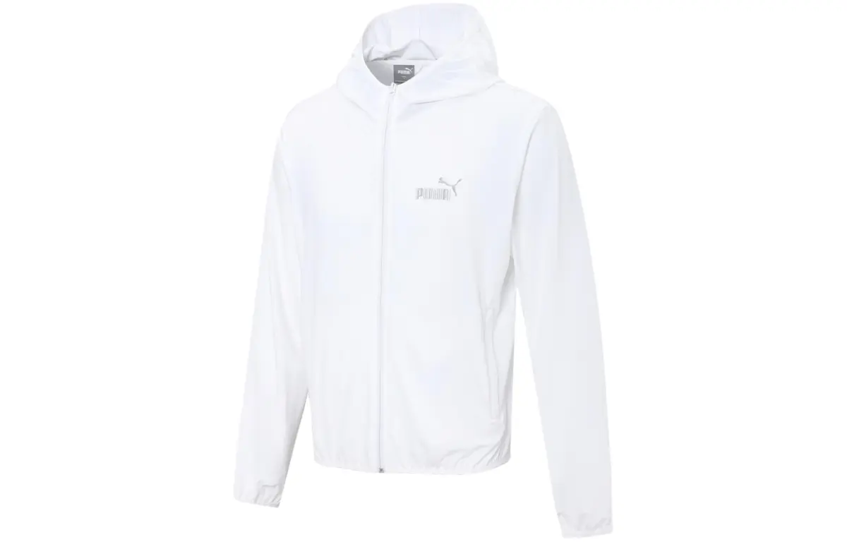 PUMA FZ Breathable Sun Protection Clothing Unisex White